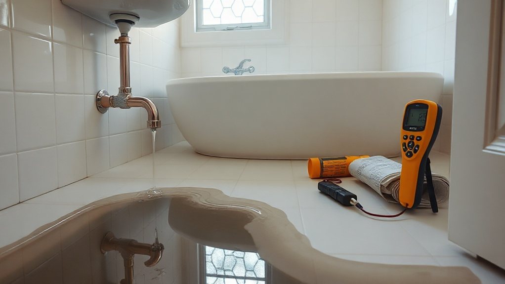 Insurer-ready escape of water trace and access report in Hendon