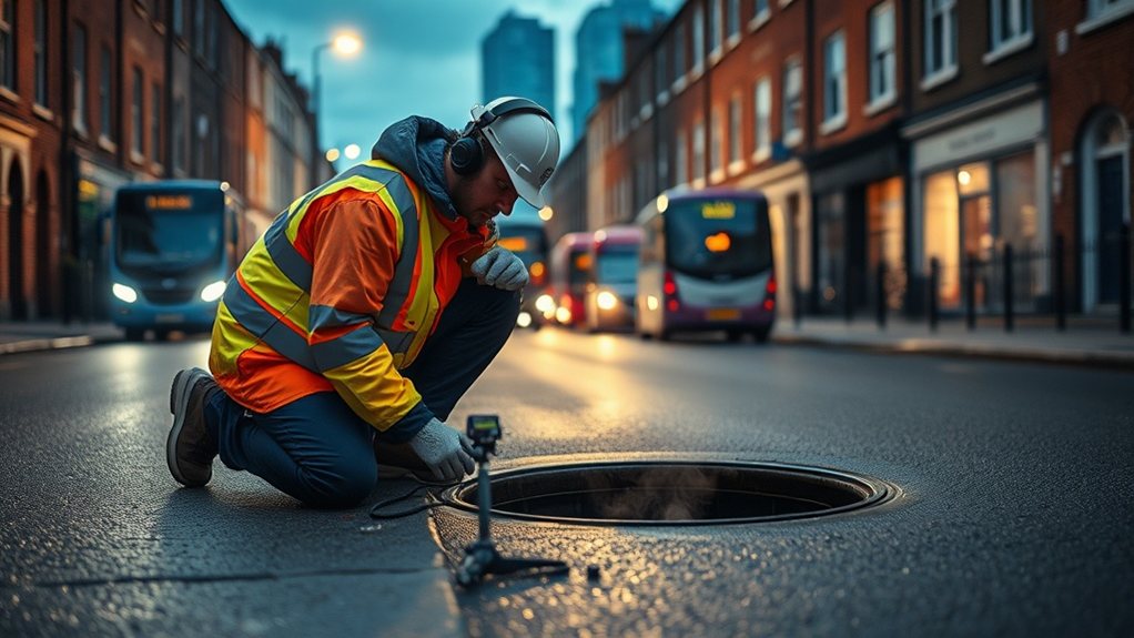 Underground Leak Detection Dalston E8 in Hendon